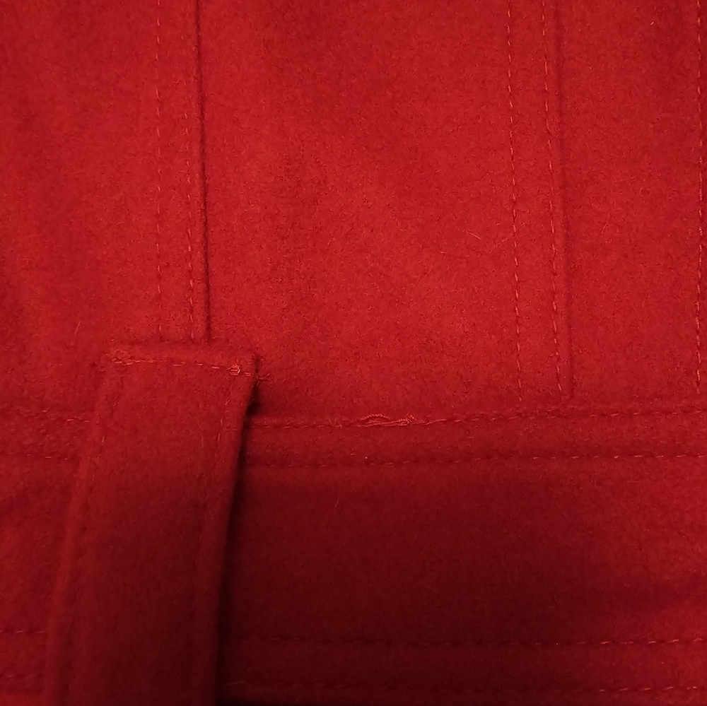 Red Peacoat- Michael Kors - Picture 12 of 16